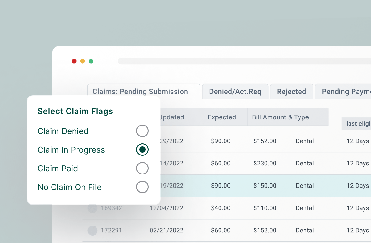 Manage Claims Easily