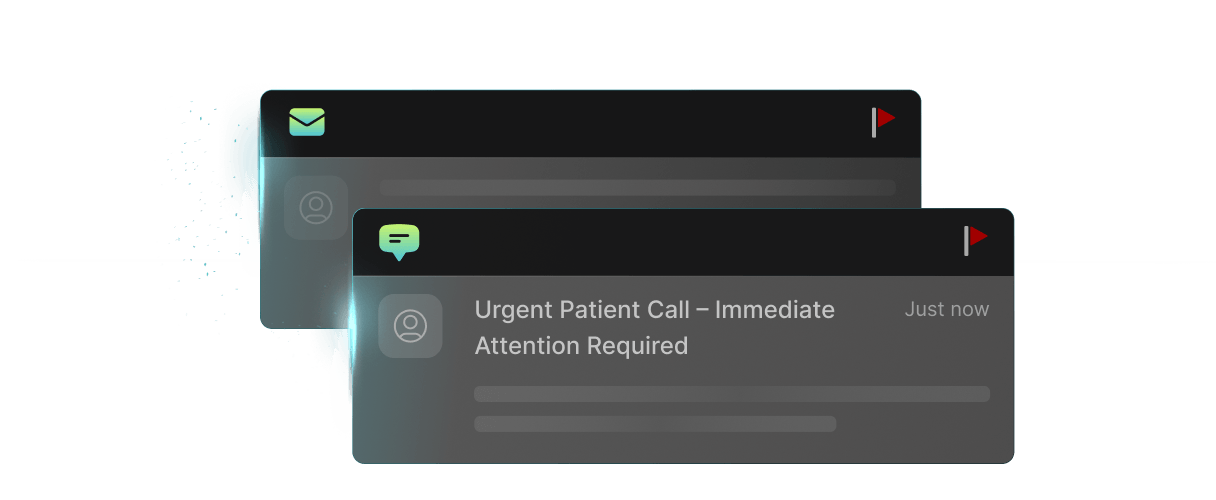Flags urgent clinical calls, AI