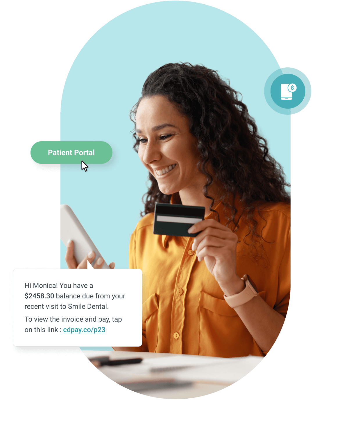 Dental software features: Online payments
