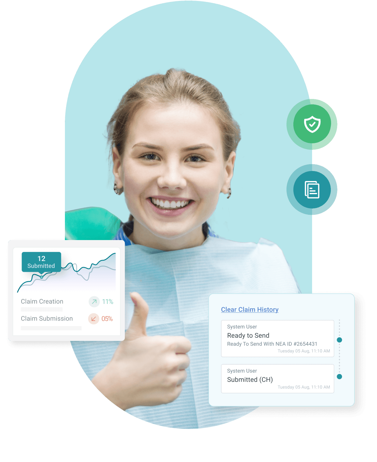Dental software features: Insurance claims management