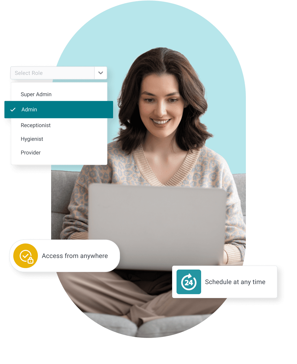 Dental software features: Remote access