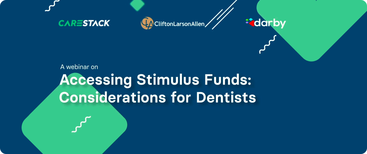 accessing stimulus funds_ considerations for dentists
