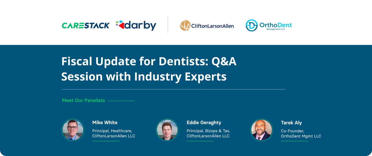 fiscal update for dentists_ q&a session with industry experts