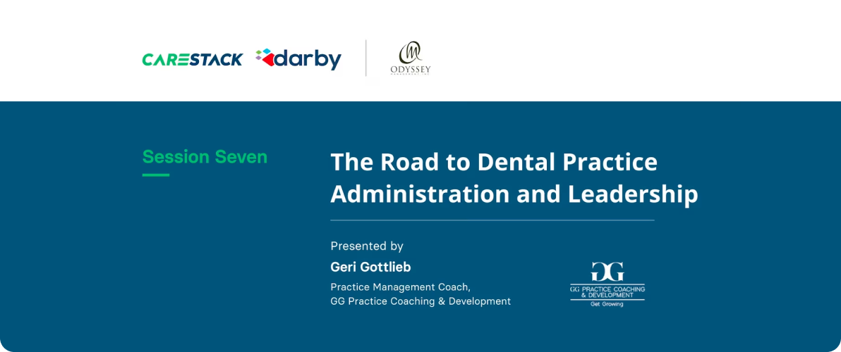 the road to dental practice administration and leadership