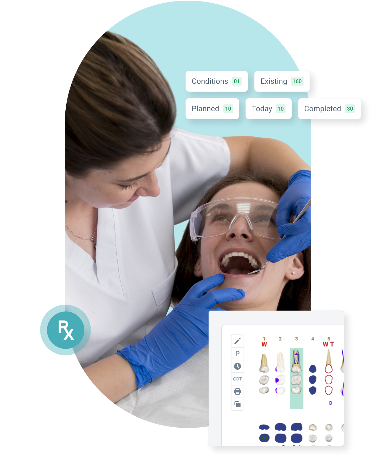 Dental software features: Charting