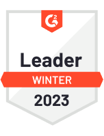 G2 Leader Winter 2023 Medal